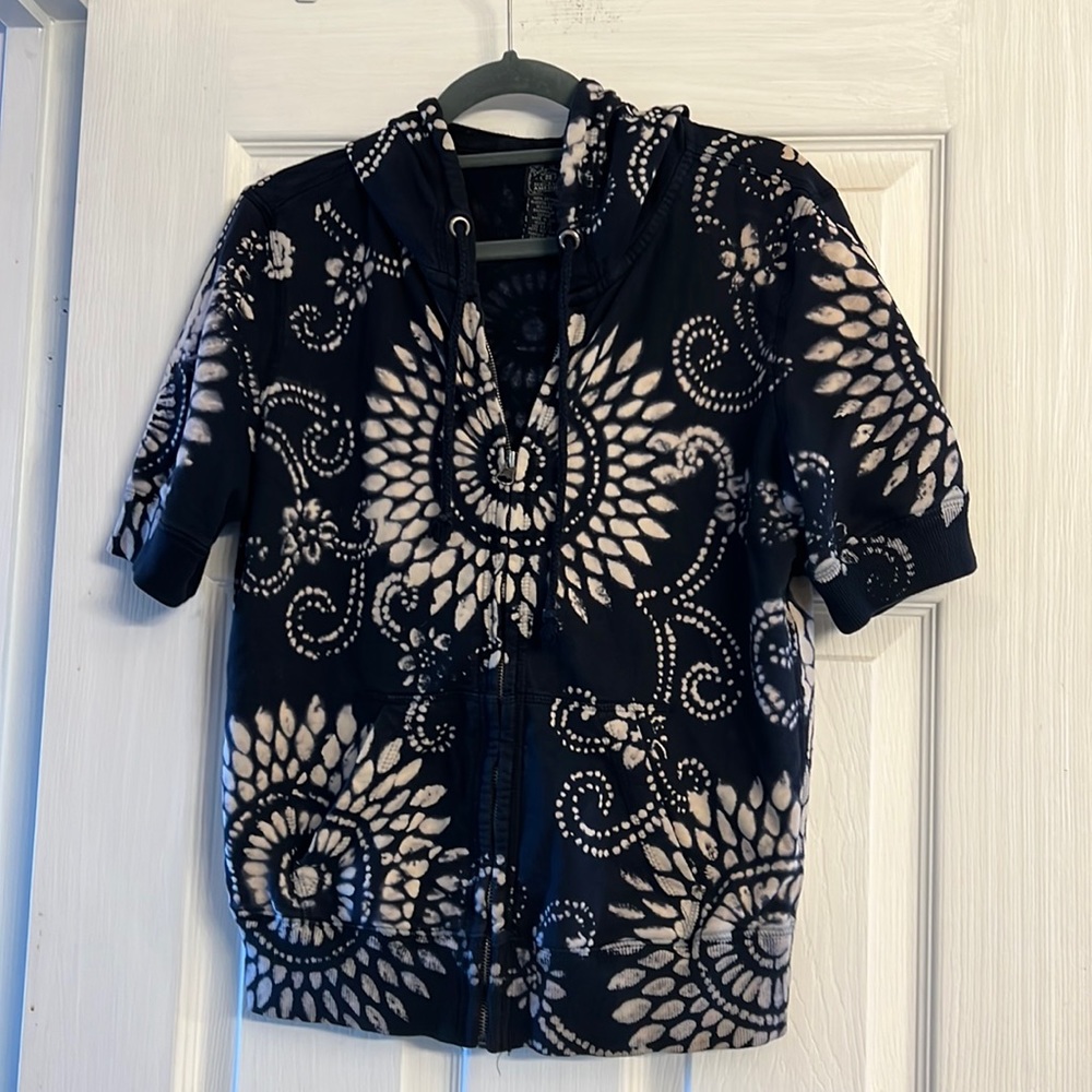 Lucky brand short sleeved hoodie